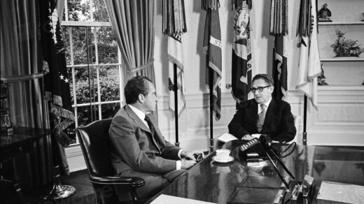 Nixon and Kissinger. U.S. President