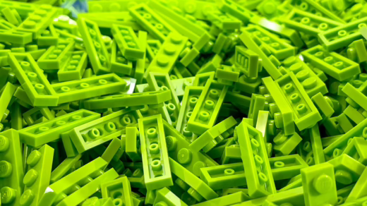 Green LEGOs