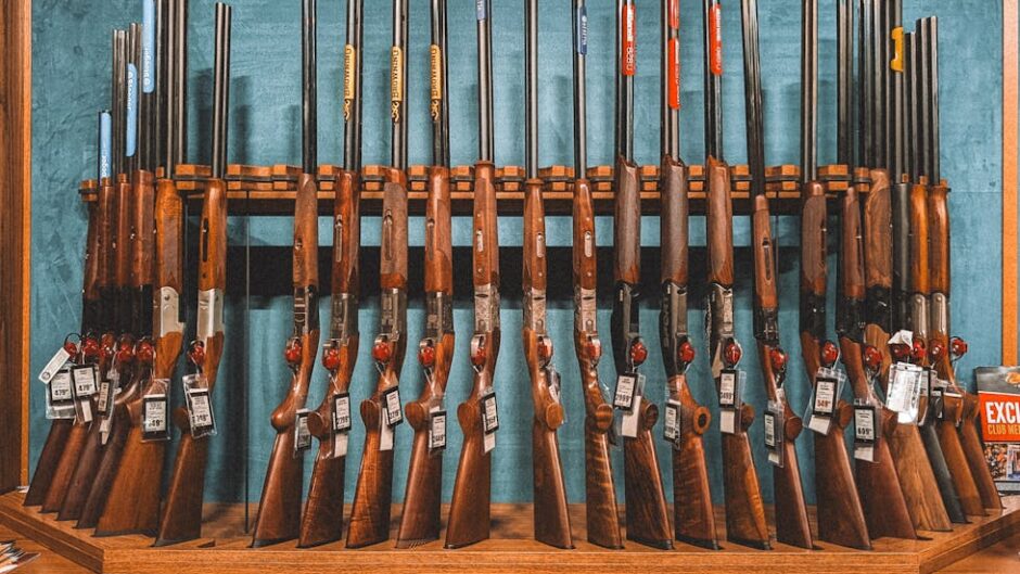display of beretta rifles in st augustine