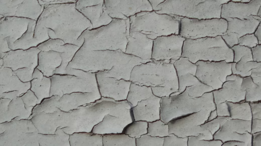 Cracked wall