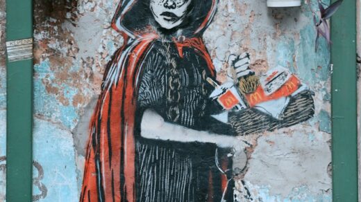 photo of a mural on the wall of a building