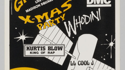 Flier for Krush Groove Christmas Party at Madison Square Garden