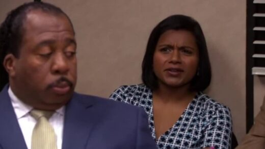 Screenshot of the Office, Kelly saying (without text) "Yeah, I have a lot of questions. First of all: How dare you?"