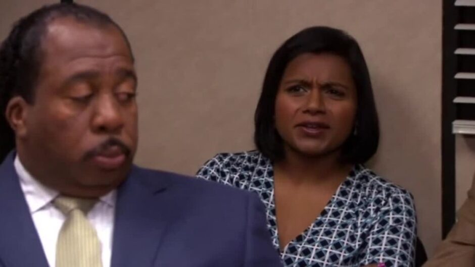 Screenshot of the Office, Kelly saying (without text) "Yeah, I have a lot of questions. First of all: How dare you?"